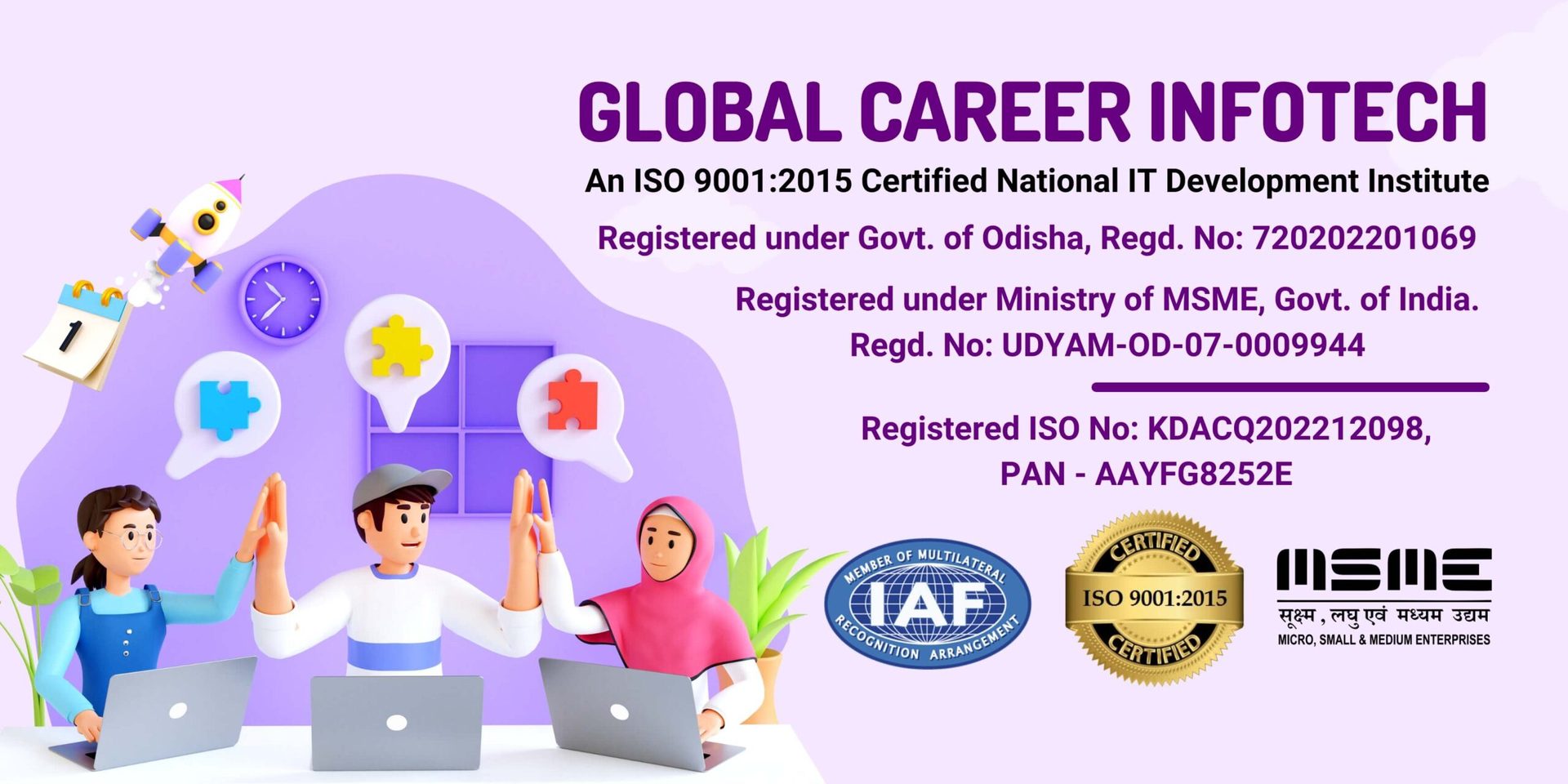 Global Career Infotech Certifications